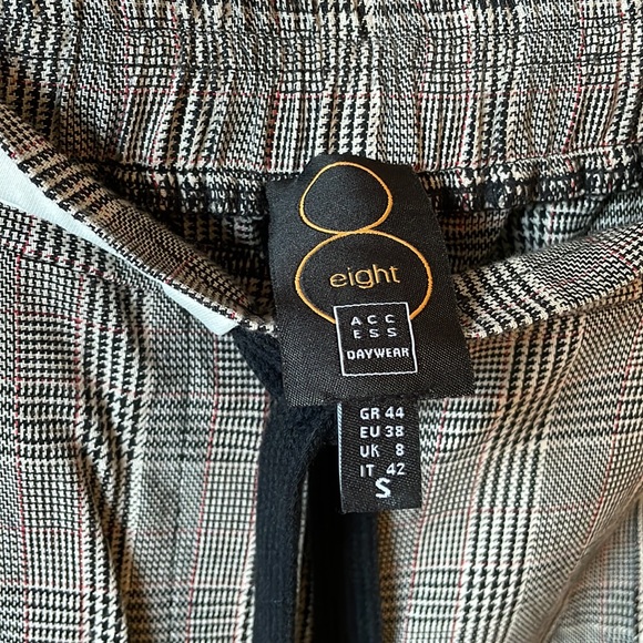 8 Access Houndstooth trousers size small - Picture 3 of 9